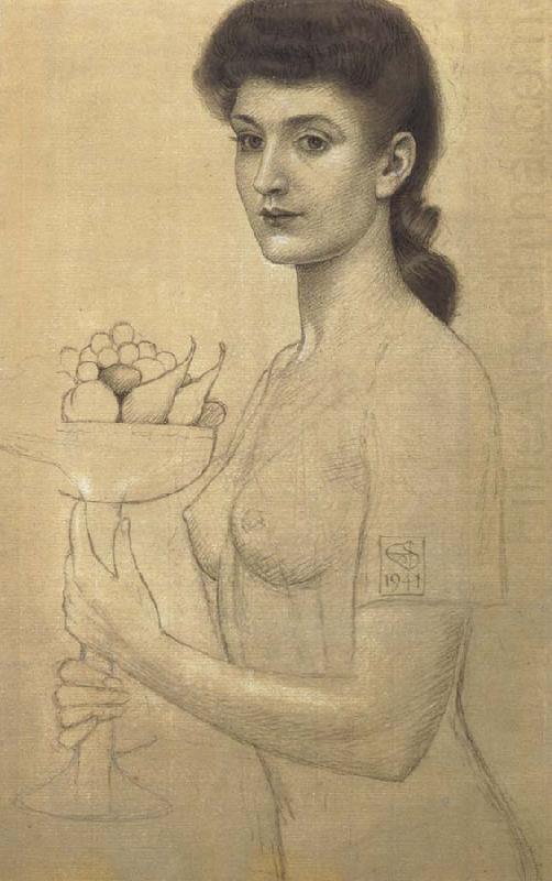 Study for A Dish of Fruit, Joseph E.Southall